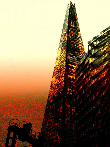 London Shard Autumn
