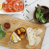 Tapas with mussels