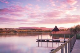 Open Colour The Golden Hour LLandgores Lake