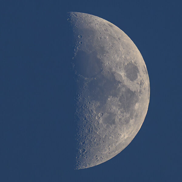 First quarter Moon (1 of 1)