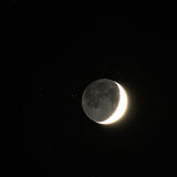 Moon and Pleiades (1 of 1)