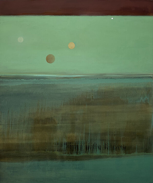 120 cm x 100 cm, oil on canvas