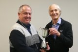 John Gibbs FACI presents the Elston Trophy to Keith Watson LRPS CPAGB
