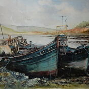 Old Boats on Mull