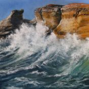 Sun and Sea on Rocks