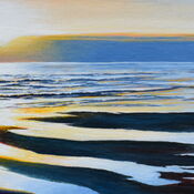 Sunlight Reflecting on the Beach