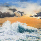 Sunset and Surf