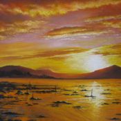Sunset Over Mull