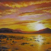 Sunset over Mull