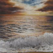Sunset over the Sea