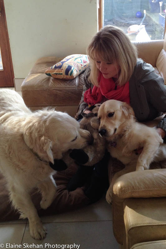 Magic, Poppy and friend.