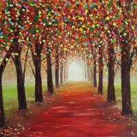Foliage beauty, available at Alpha Art Gallery EH3 5AX