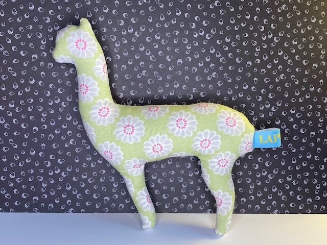 Ashley Alpaca-green daisy