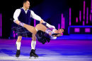 Beth Tweddle in action in the last Dancing on Ice tour show @ the NIA in Birmingham.