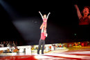 Bonnie Langford in action in the last Dancing on Ice tour show @ the NIA in Birmingham.