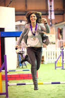 Julia Bradbury at Camping & Caravan Show at the NEC in Birmingham, Feb 2014