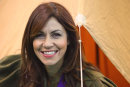 Julia Bradbury at Camping & Caravan Show at the NEC in Birmingham, Feb 2014