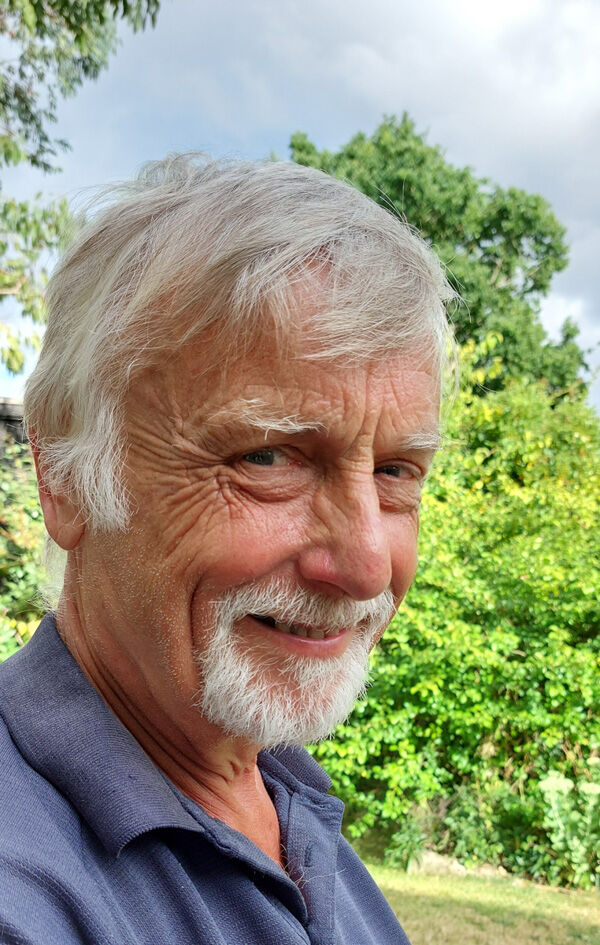 Alan's grin - what's he thinking