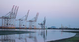 Last Light in the Docks