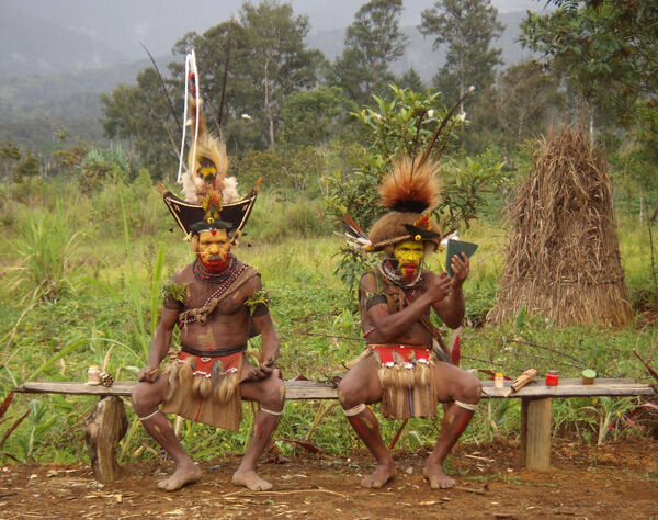 Putting on the war paint