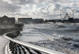 Stormy morning at Blackpool