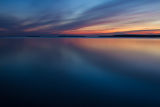Three islands at dawn