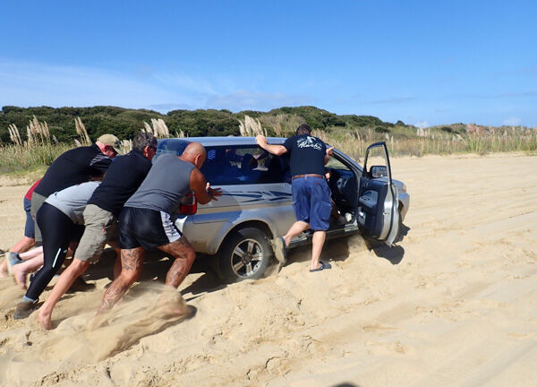 Rescue on 90 mile beach