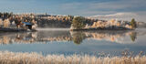 Frosty Autumn Morning. Norway