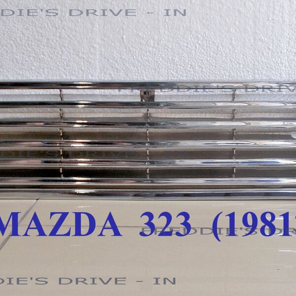 Mazda 323 (1981>1982) Front Chrome Grille
