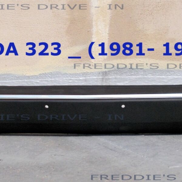 Mazda 323 (1981>1983) Front Bumper with Chrome Beading