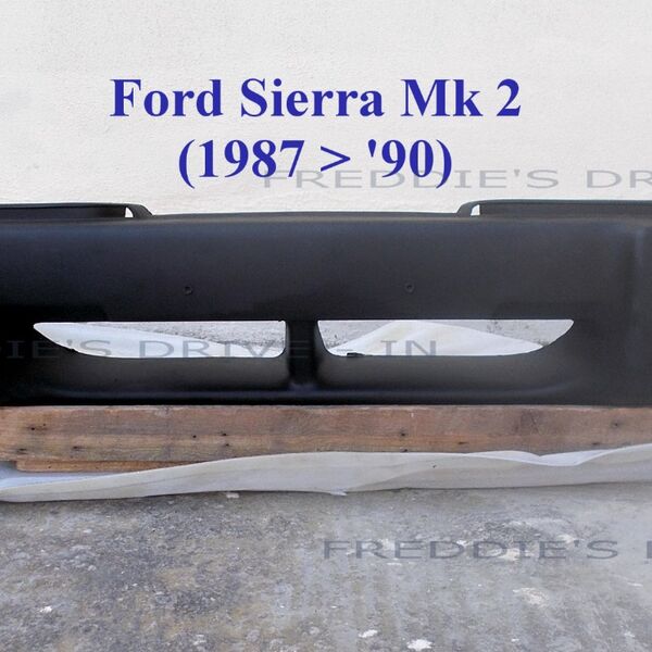 Ford Sierra Mk2 Front Bumper (1987> 1990) _ Black