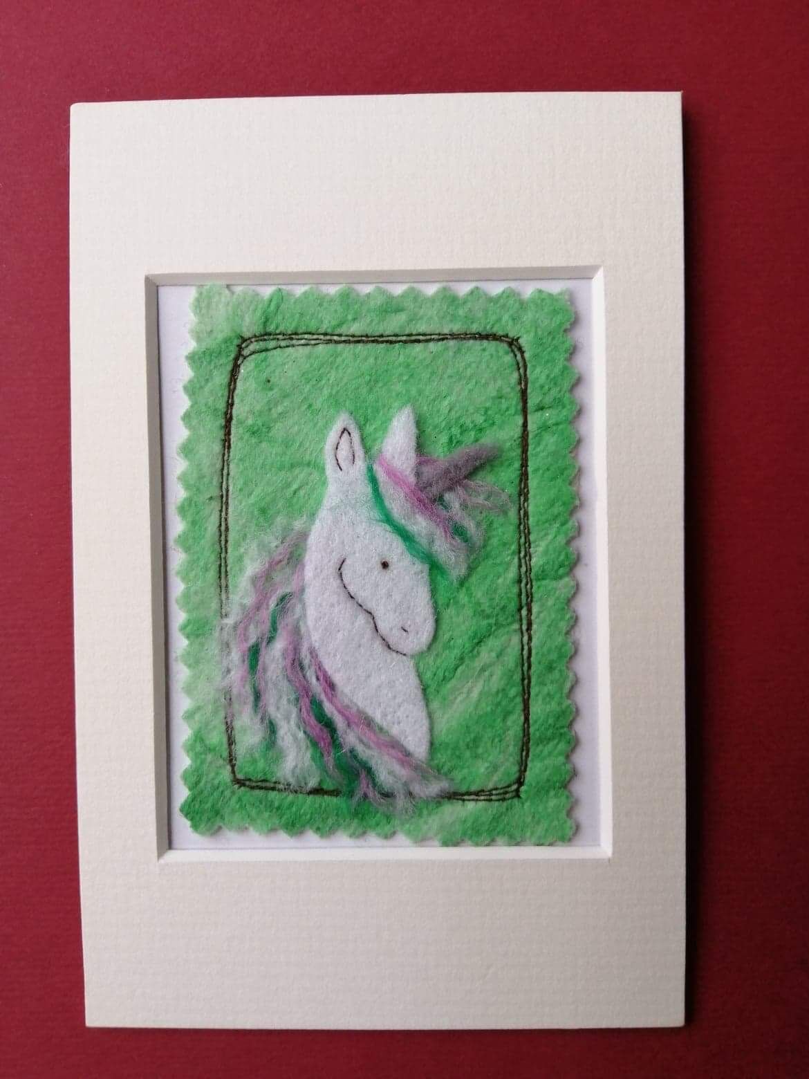 Mixed media Unicorn