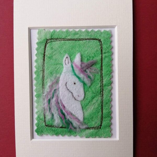 Mixed media Unicorn