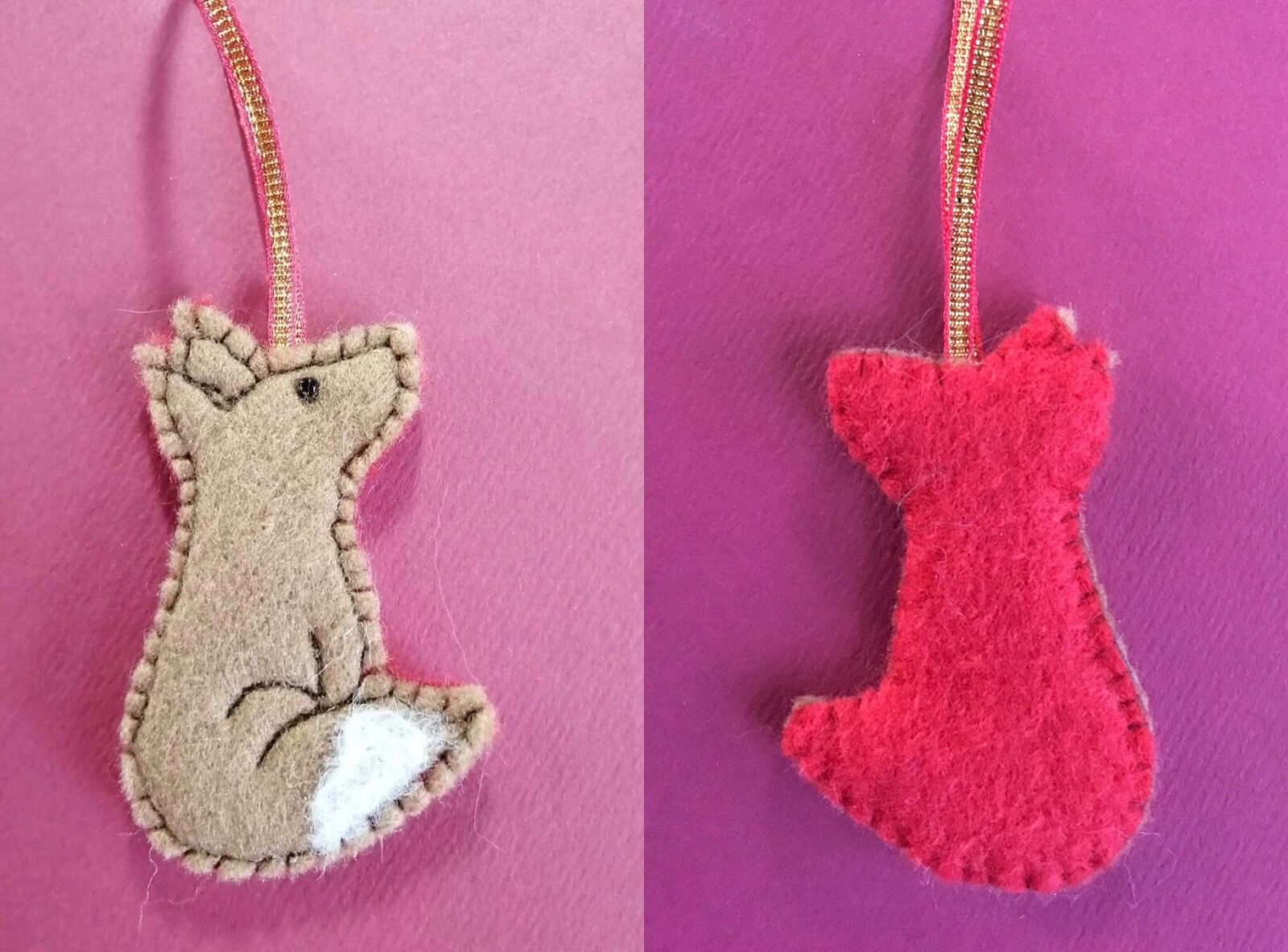 Fox Christmas decoration