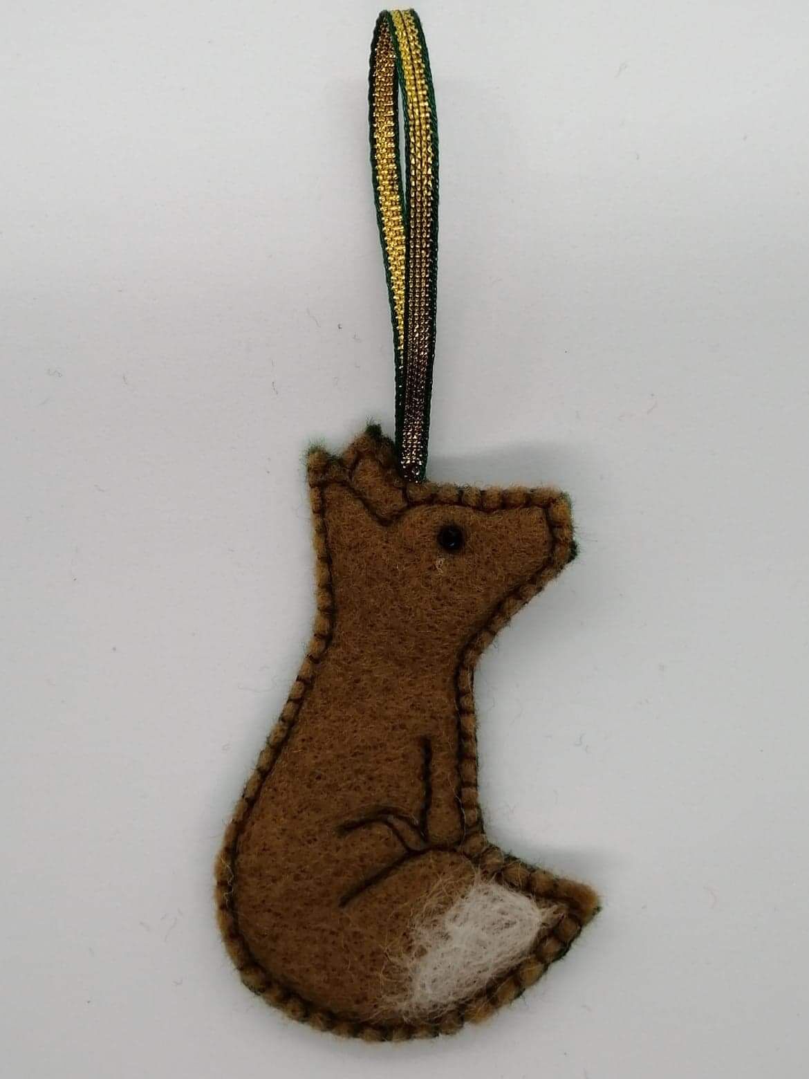 Hanging fox decoration
