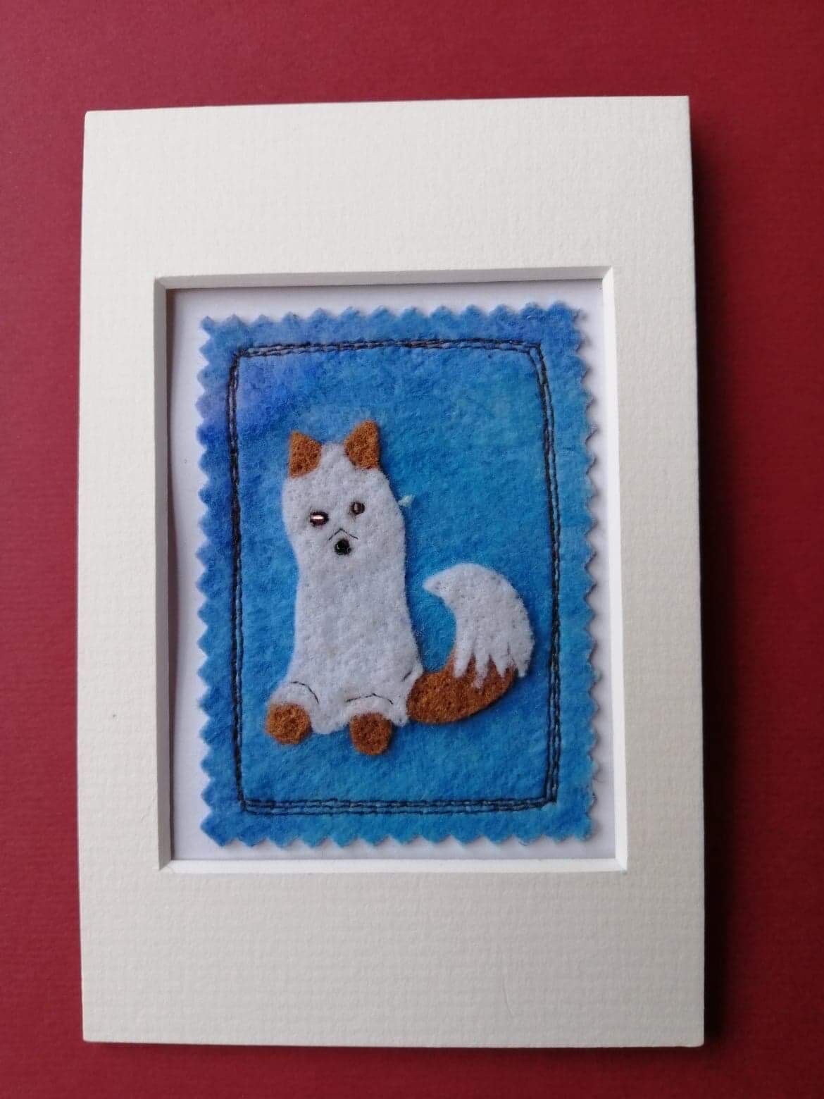 Mixed media ghostly fox Picture