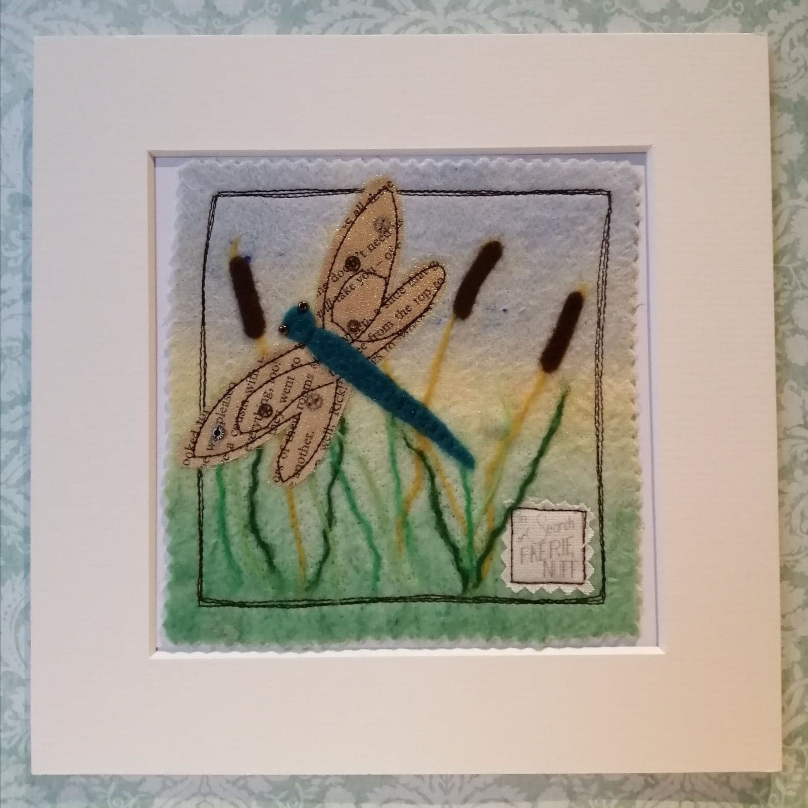 Mixed Media Dragonfly picture