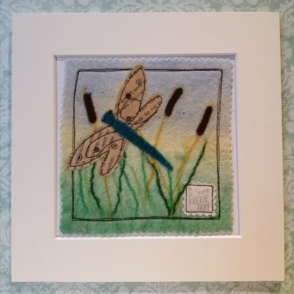 Mixed Media Dragonfly picture
