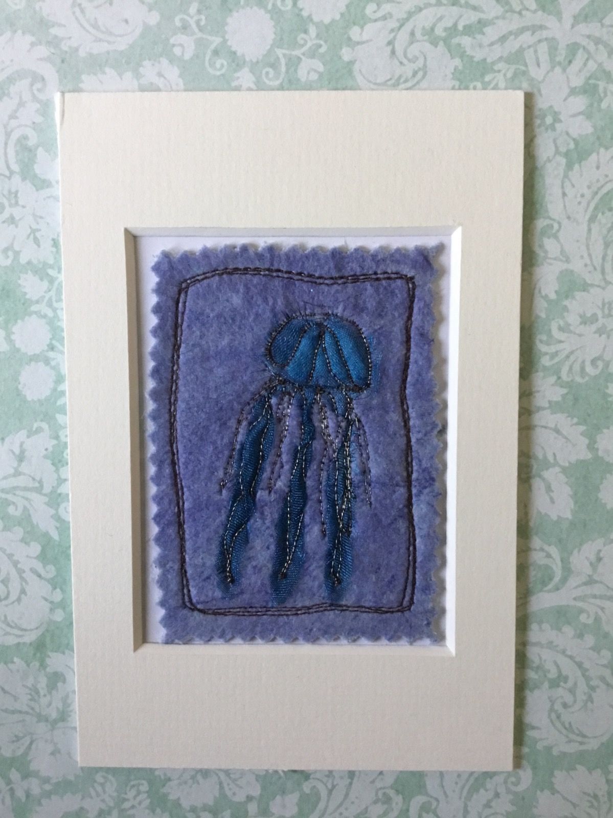 Mixed Media Jellyfish ACEO
