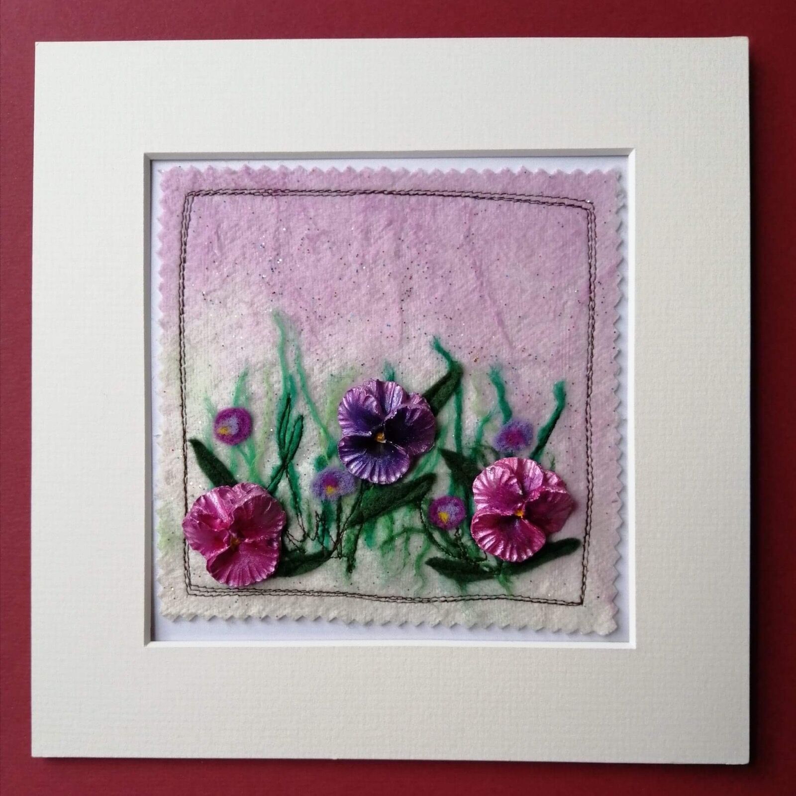 Mixed media Viola picture
