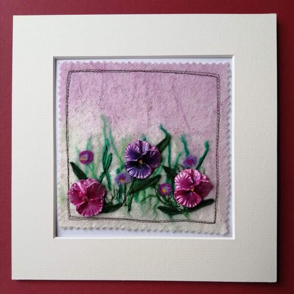 Mixed media Viola picture