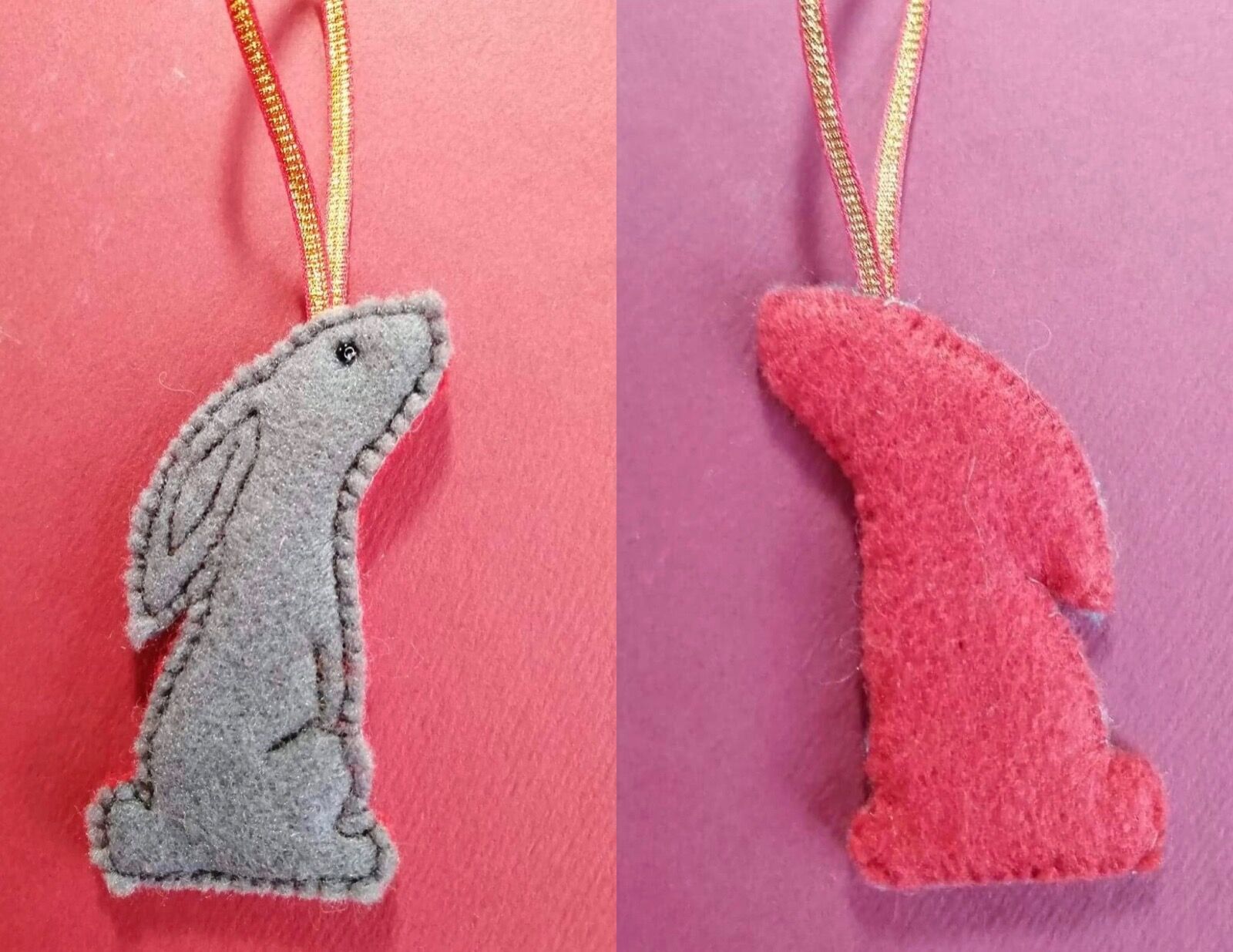 Hare Christmas decoration