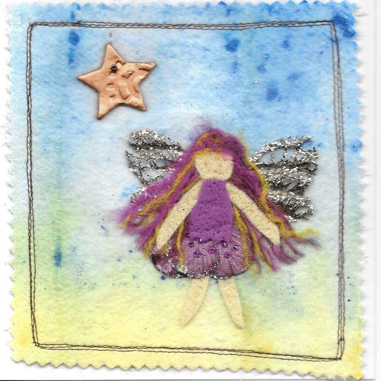 Faerie and star card