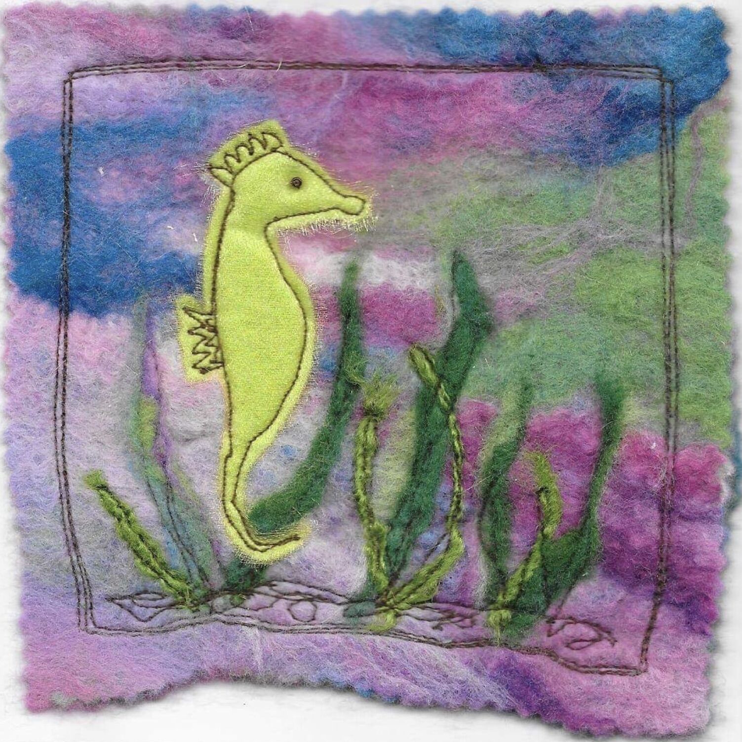 Seahorse card