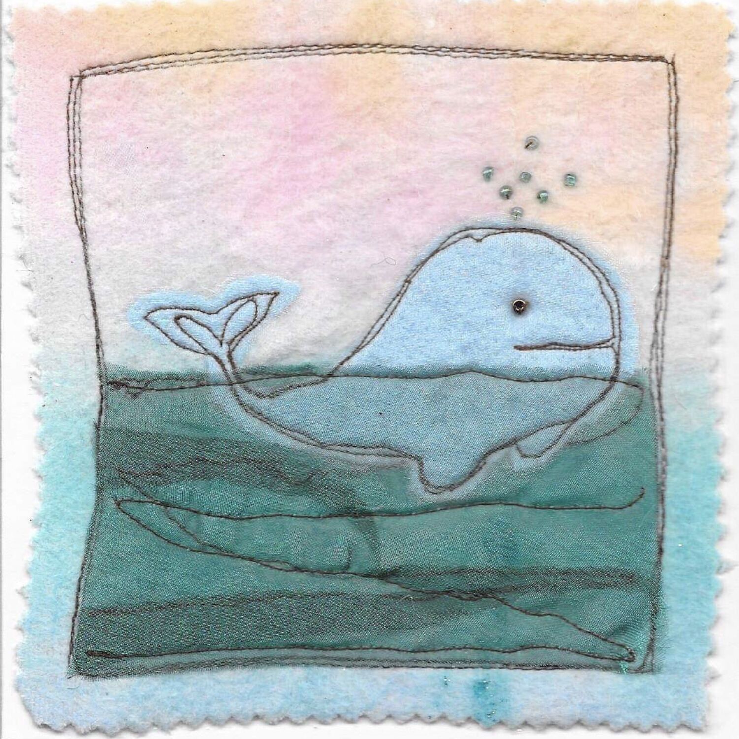 Whale card
