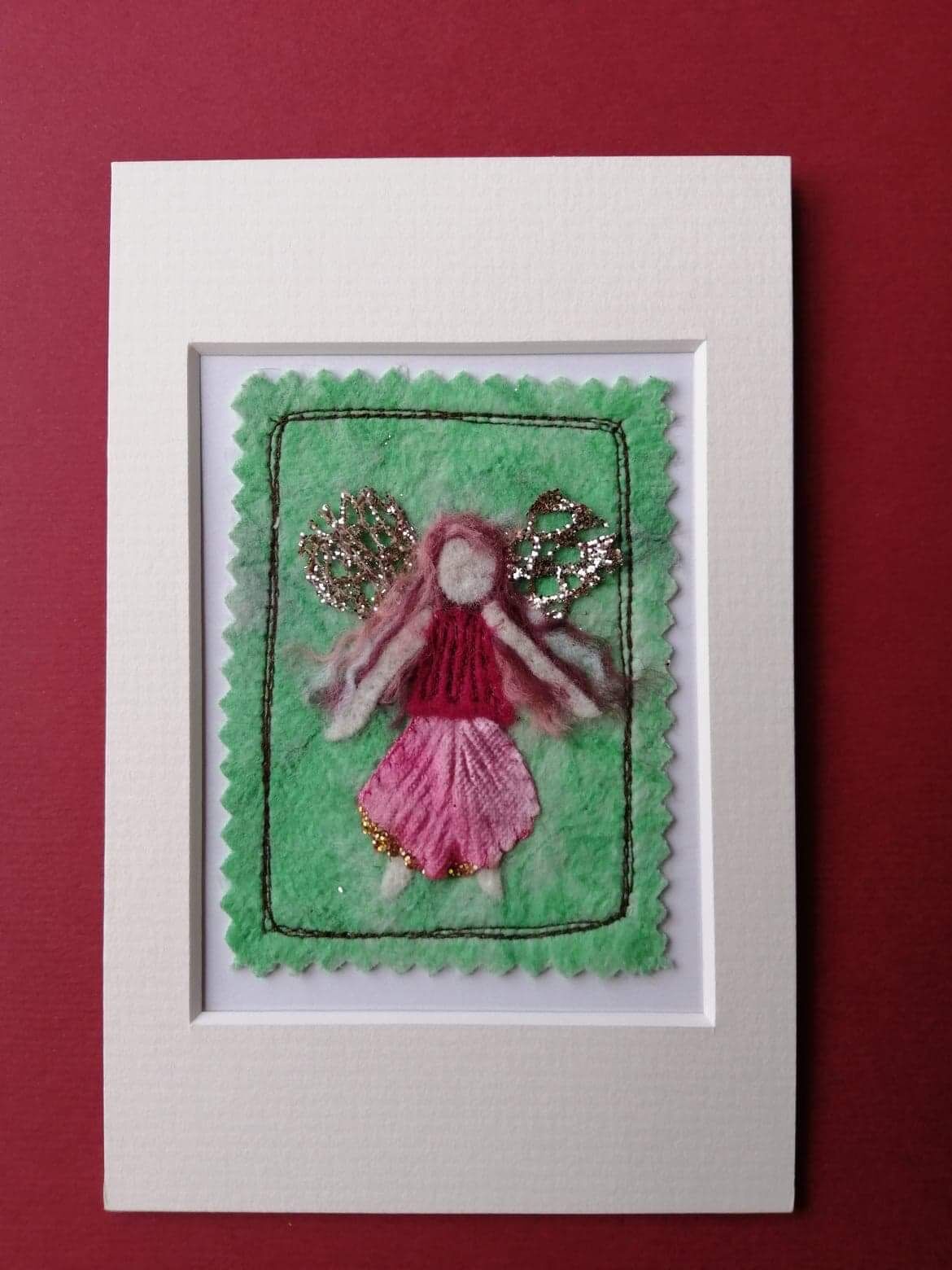Mixed Media Faerie picture