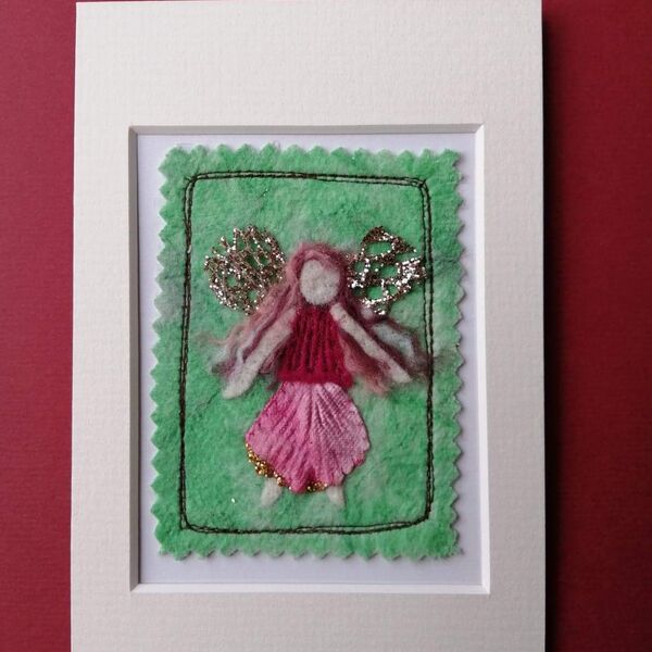 Mixed Media Faerie picture