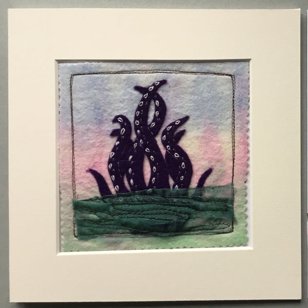 Tentacles mixed media picture