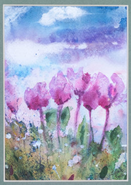 Cyclamen. SOLD