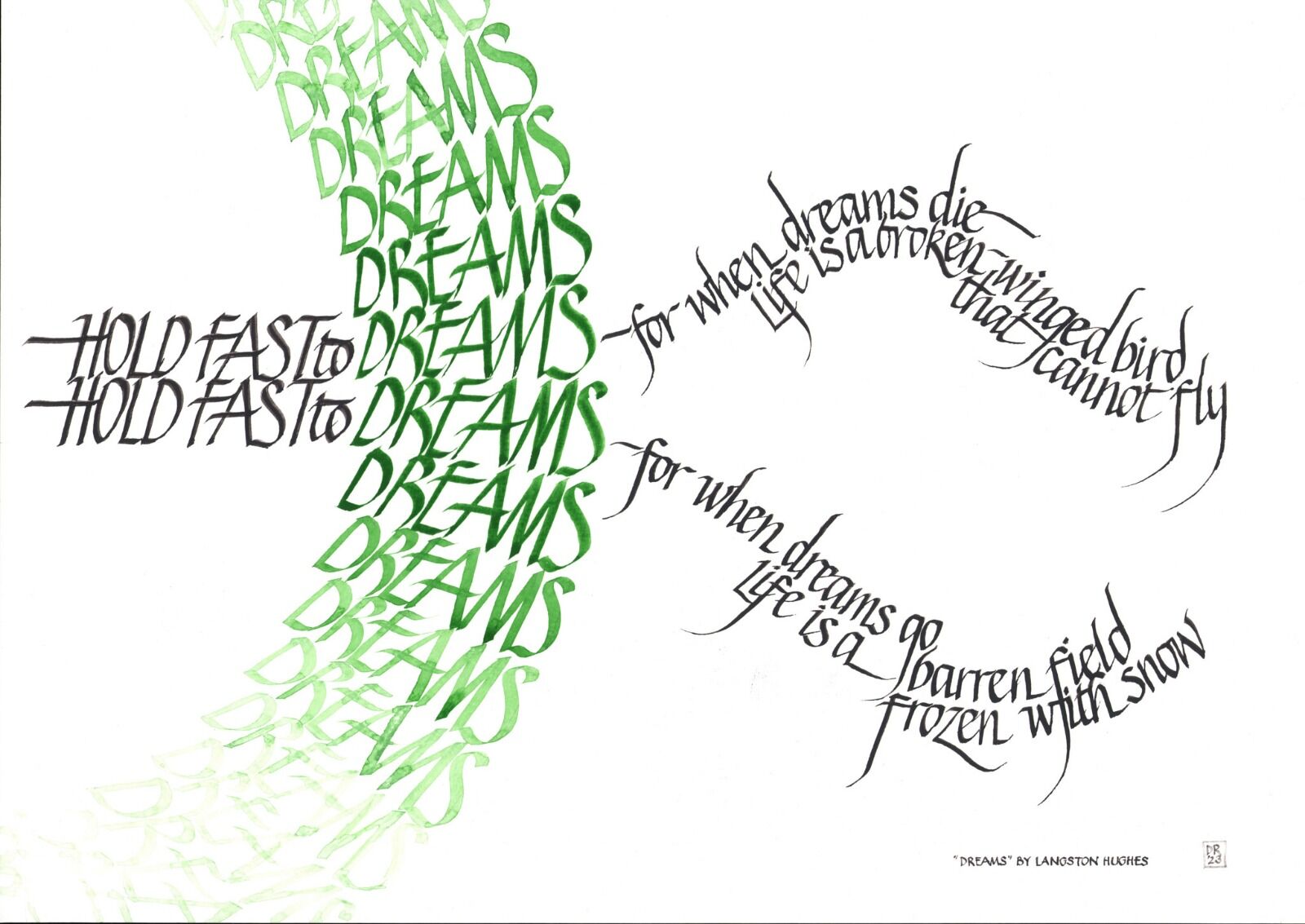 Dreams by Langston Hughes